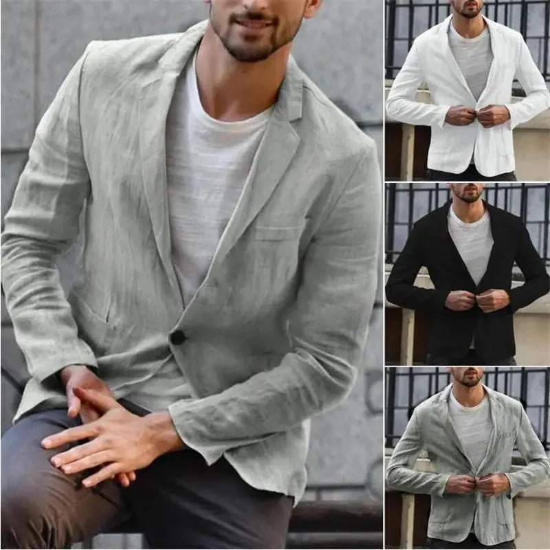 Elegant Casual Blazer - Cafe y Calle