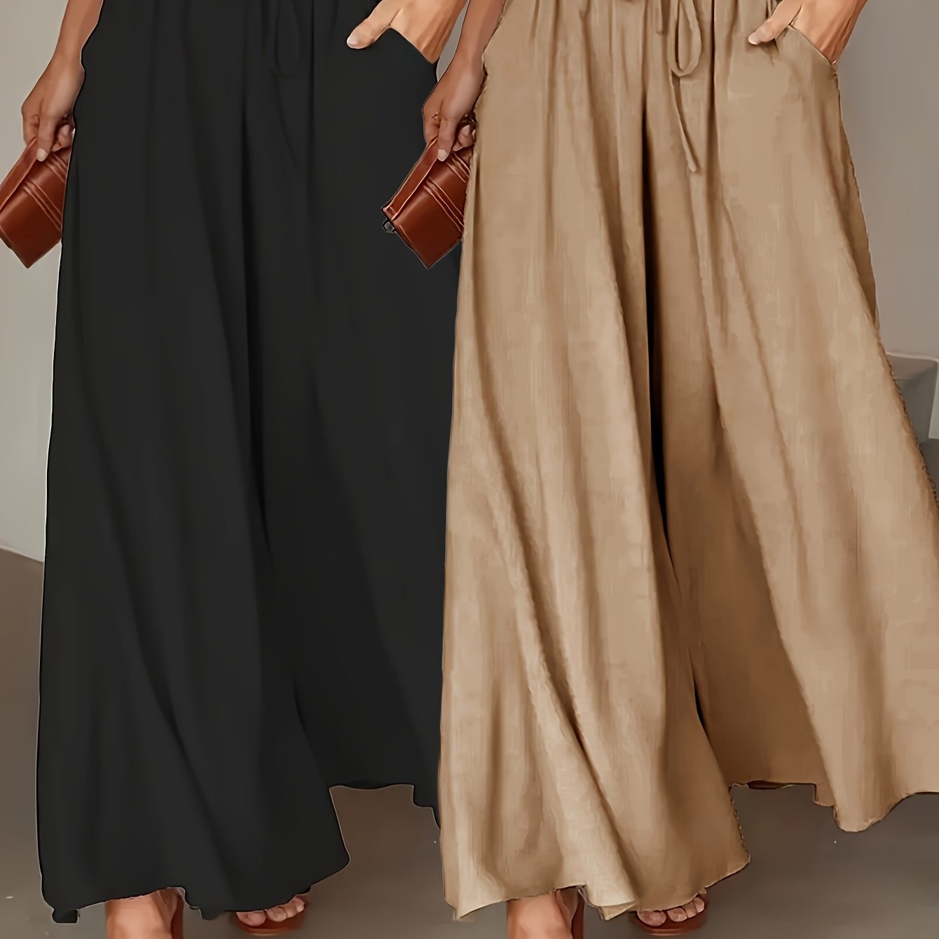 CYC Two-Pack Elegant Wide-Leg Pants