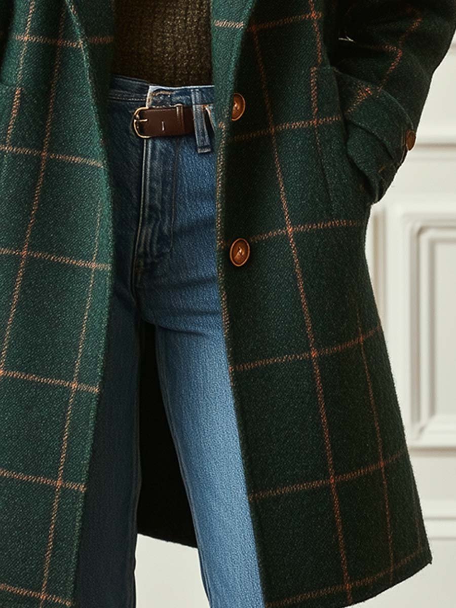 CYC™ Cambridge Wool Check Coat