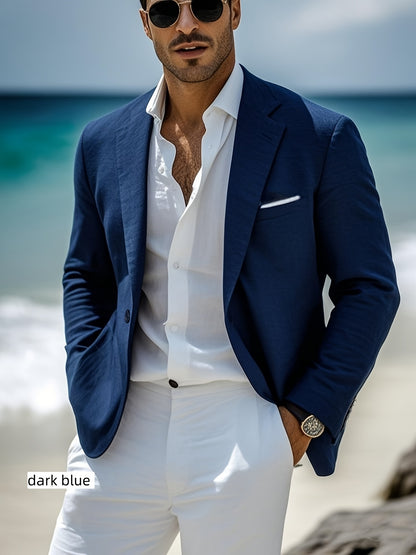 Polyester Blazer - Cafe y Calle