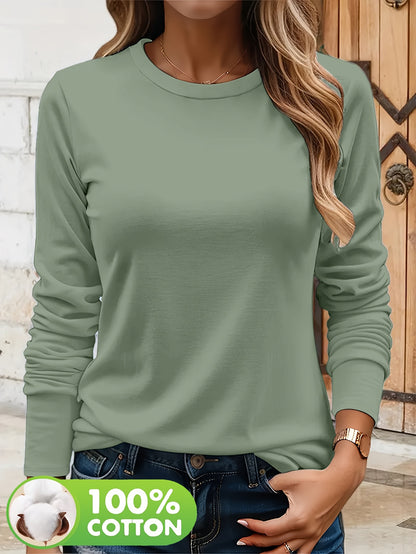 CYC Heavyweight Cotton T-shirt met lange mouwen