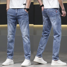 Casual Straight Fit Denim Pants - Cafe y Calle