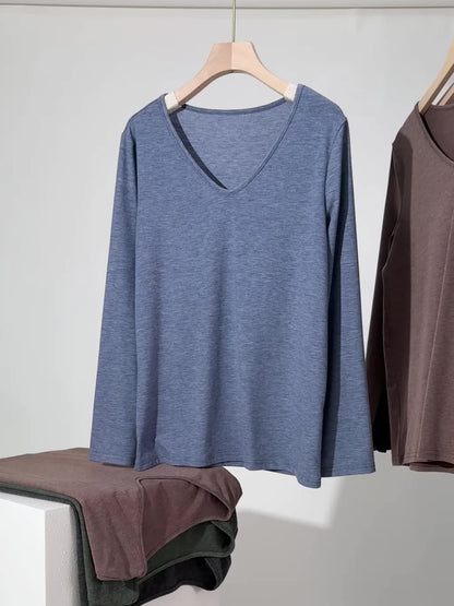 CYC V-Neck Long Sleeve T-Shirt (3pcs Set)