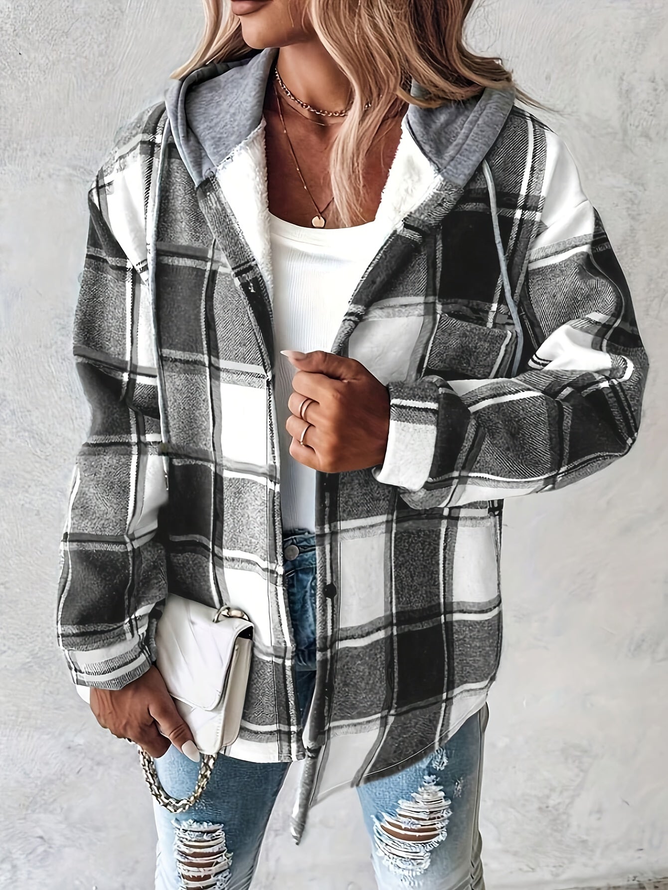 CYC Retro Plaid Jacket