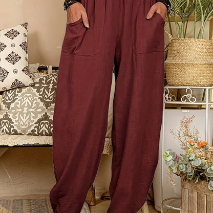 CYC linnenmix relaxte broek