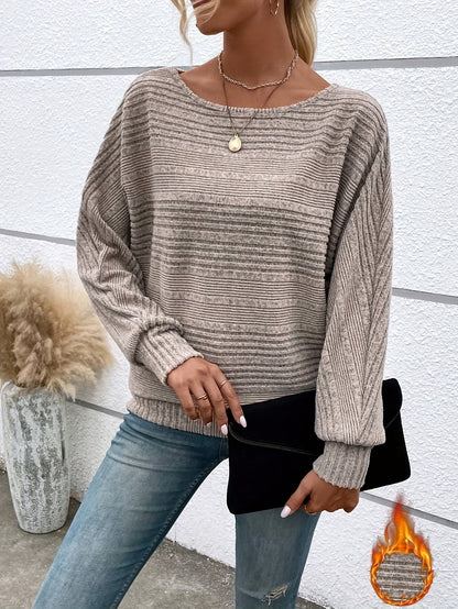 CYC Knit Crew Neck Long Sleeve Top