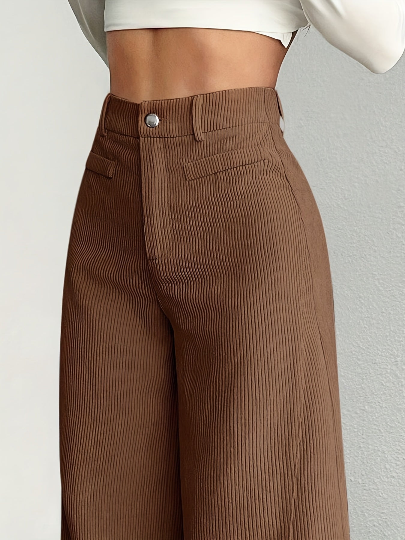 CYC Corduroy High-Waist Broek