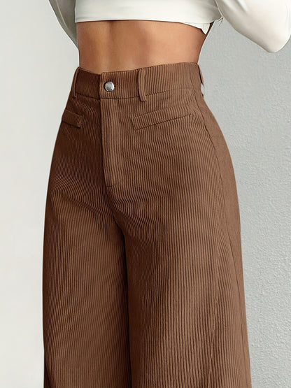 CYC Corduroy High-Waist Broek