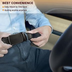 2 - Pack Men's Genuine Leather Ratchet Belt - Cafe y Calle