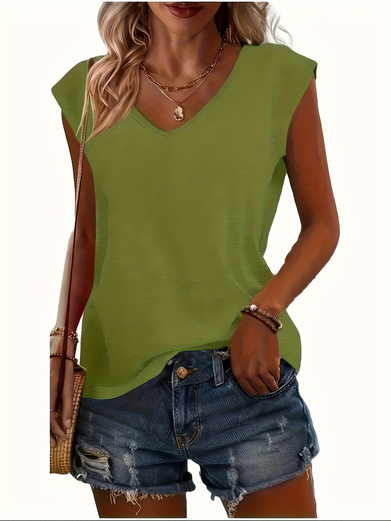 CYC Casual V-Neck T-Shirt