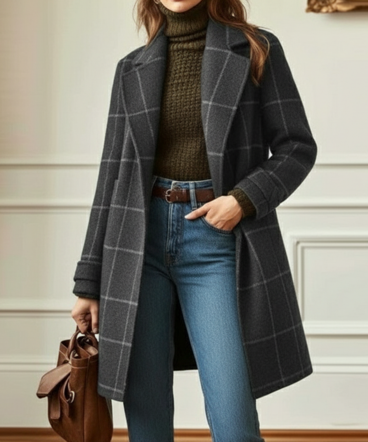 CYC™ Cambridge Wool Check Coat