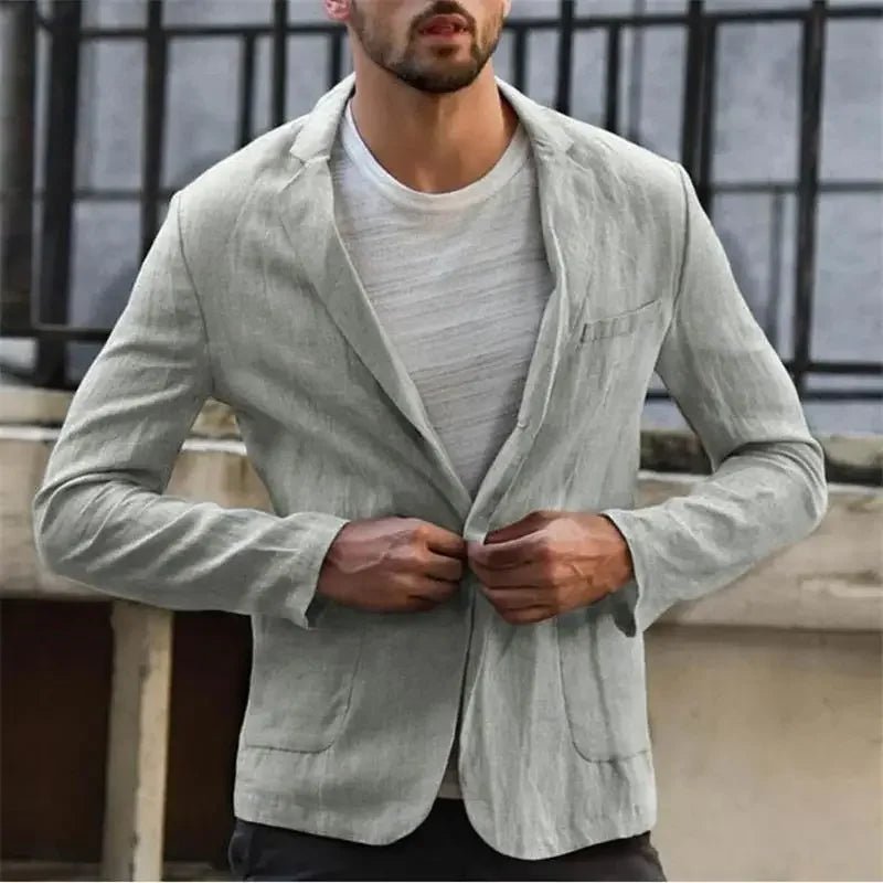 Elegant Casual Blazer - Cafe y Calle