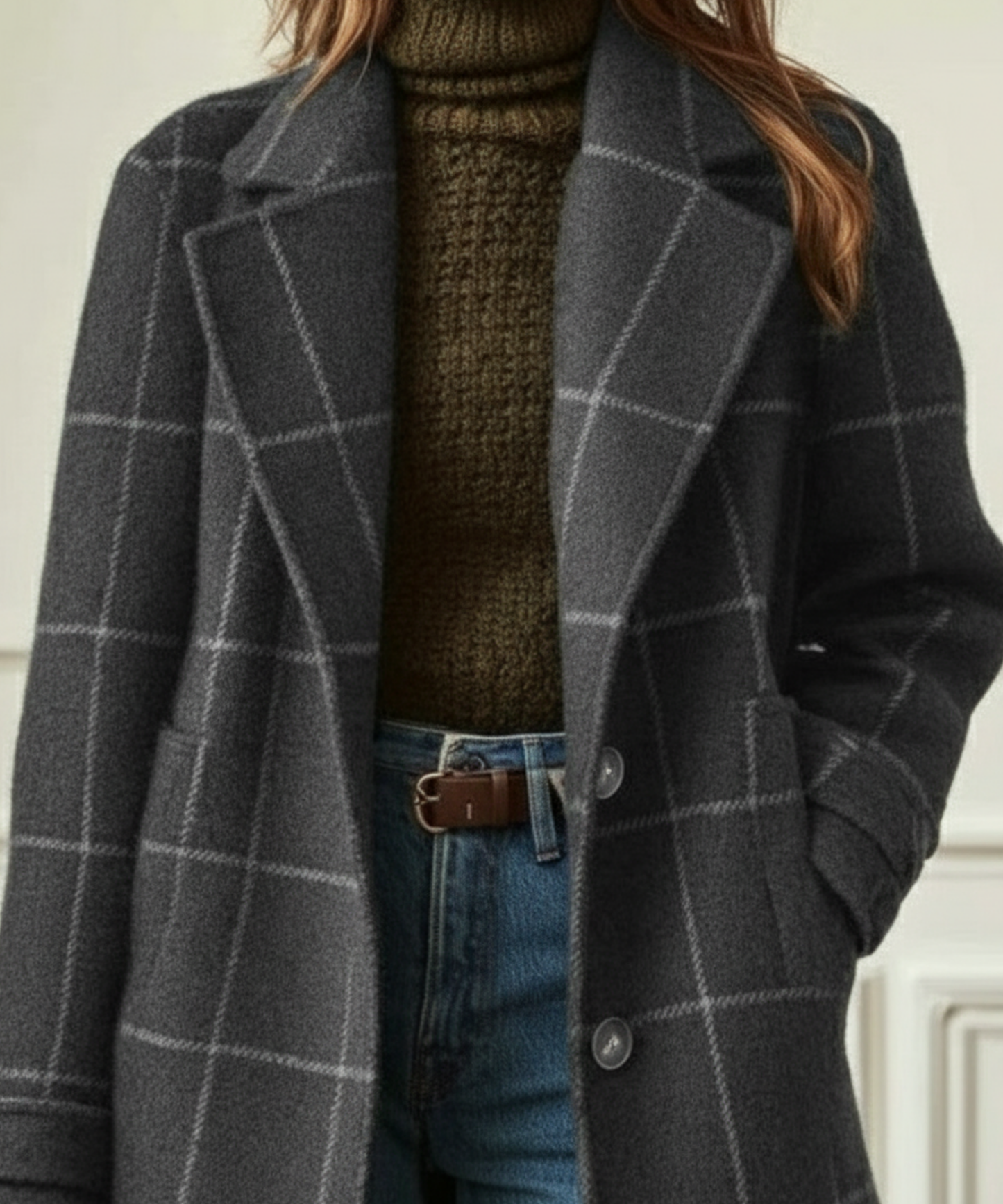CYC™ Cambridge Wool Check Coat