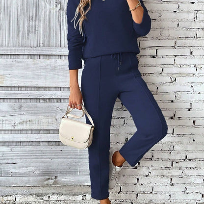 CYC Casual Drawstring Pantsuit