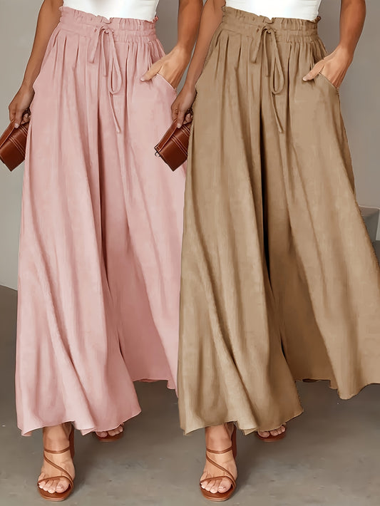 CYC Two-Pack Elegant Wide-Leg Pants
