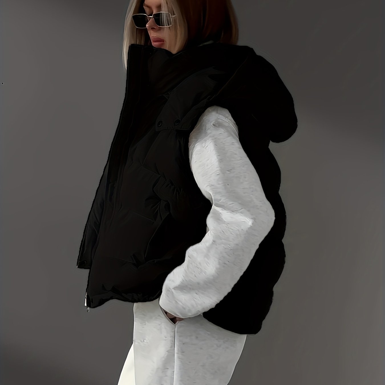 CYC Sleeveless Zip Vest