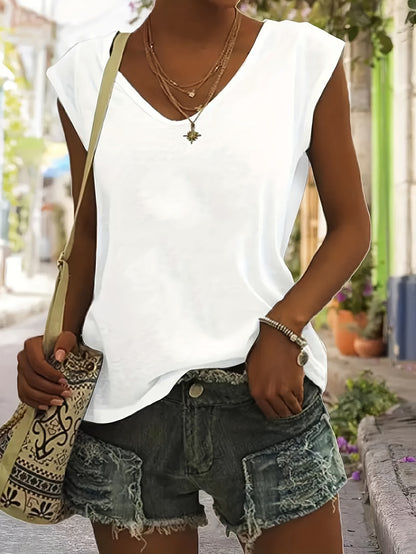 CYC Casual V-Neck T-Shirt