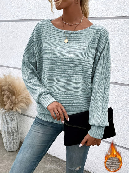 CYC Knit Crew Neck Long Sleeve Top