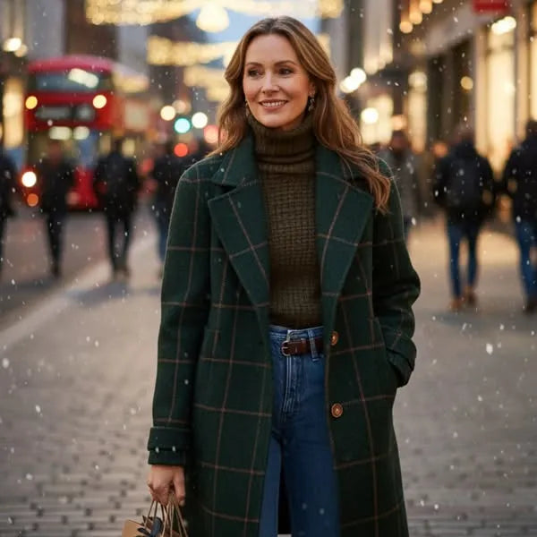 CYC™ Cambridge Wool Check Coat