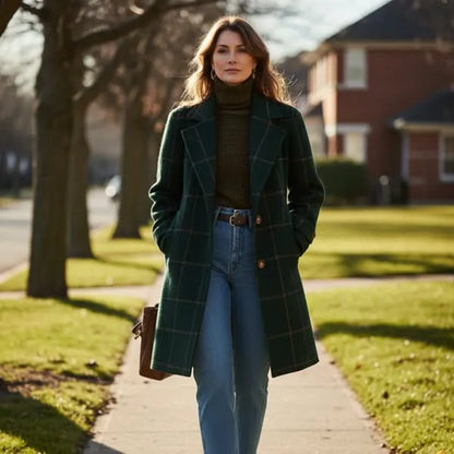 CYC™ Cambridge Wool Check Coat