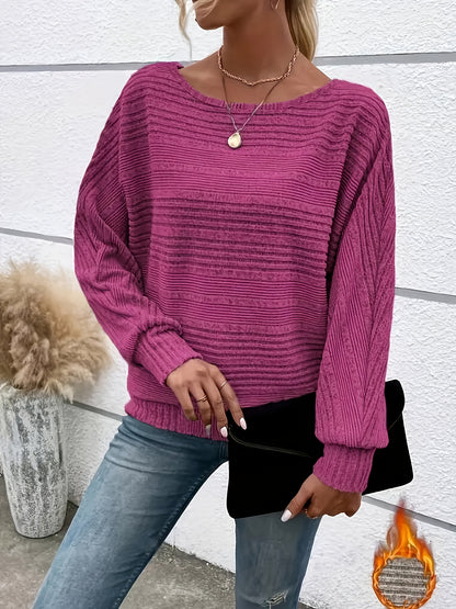 CYC Knit Crew Neck Long Sleeve Top