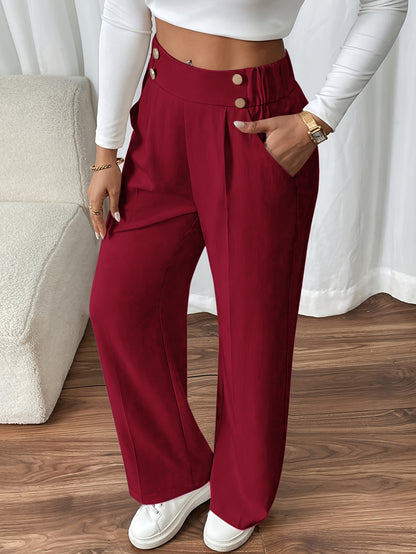 CYC High-Waisted Wide-Leg Broek
