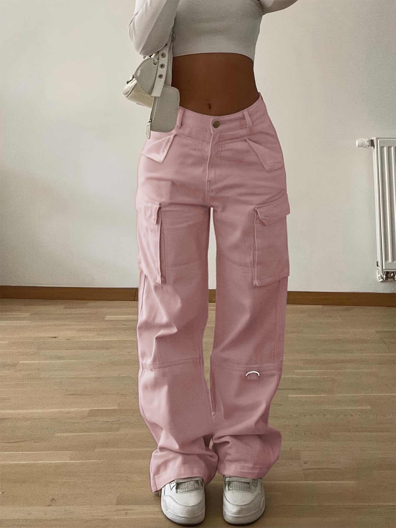 CYC gestructureerde cargobroek