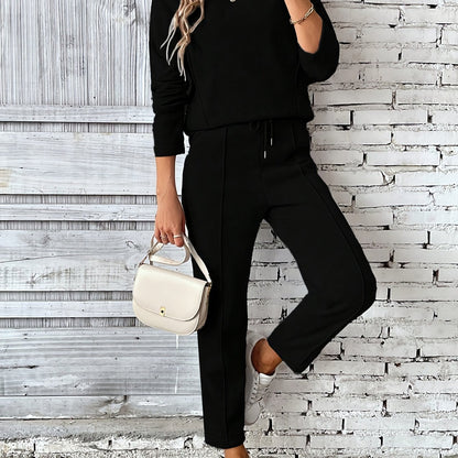 CYC Casual Drawstring Pantsuit