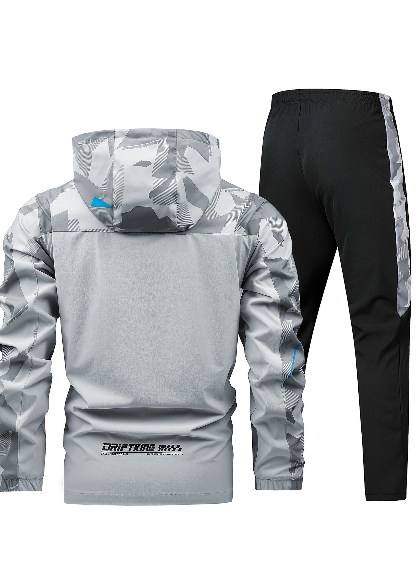 CYC – Camo Print Hooded Jacket & Joggers Set