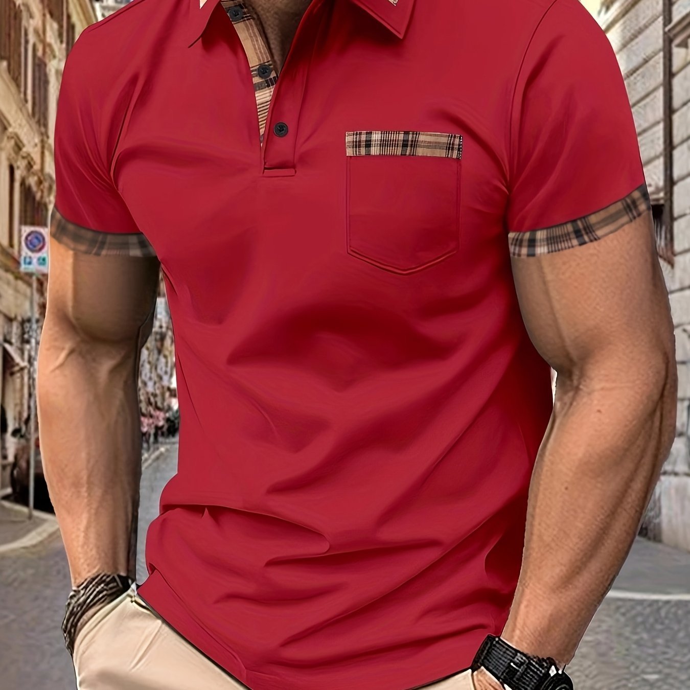 Summer Casual Polo Shirt - Cafe y Calle