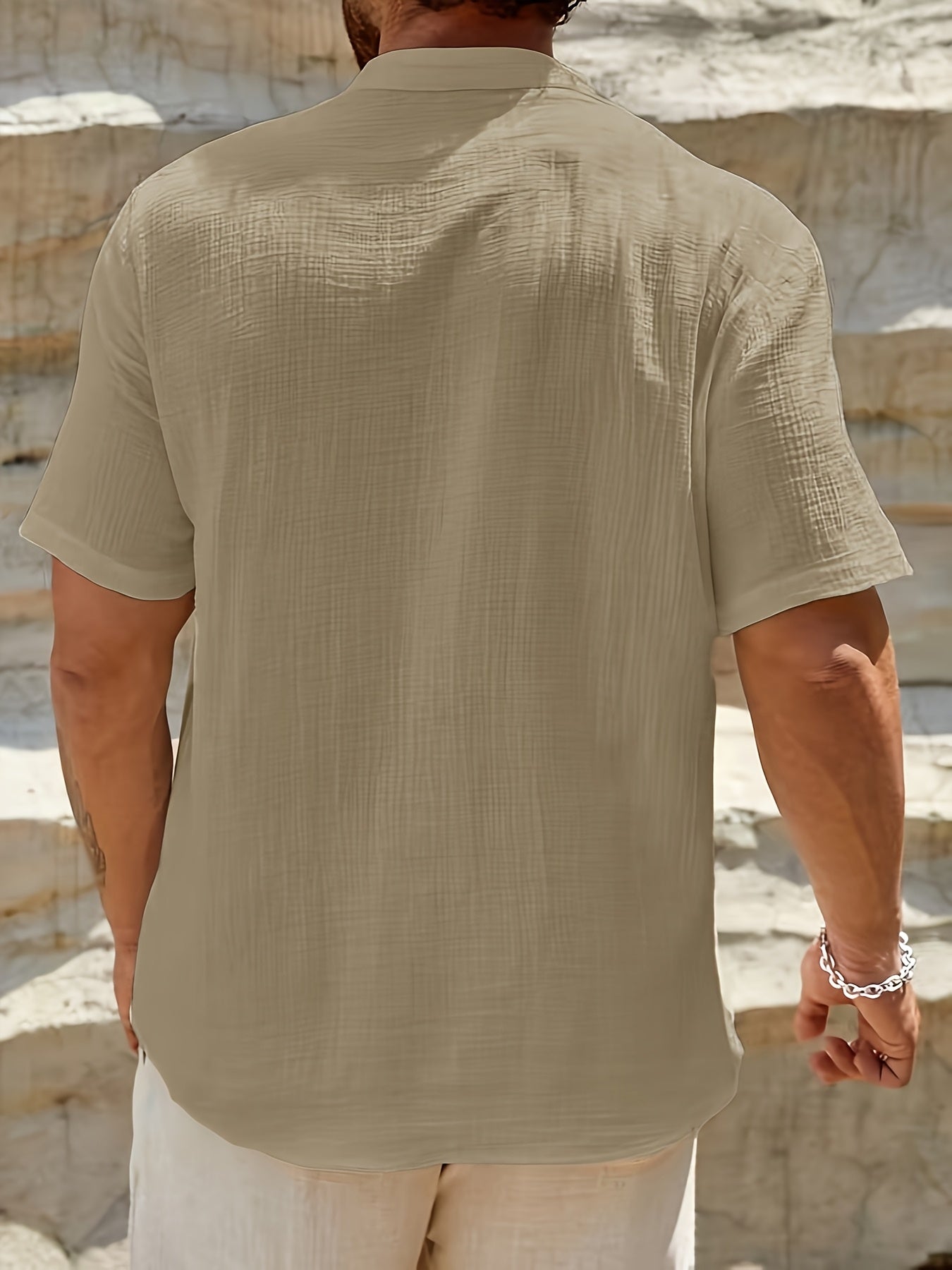 Cyc - Linon Henley Shirt