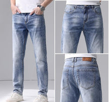 Casual Straight Fit Denim Pants - Cafe y Calle