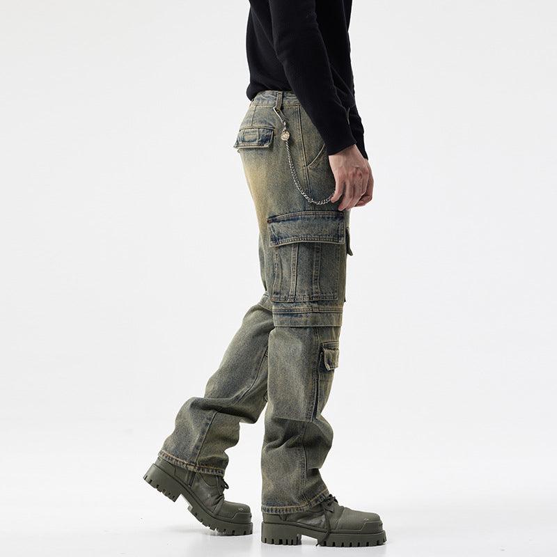 Urban Utility – Tactical Denim Cargo Pants - Cafe y Calle