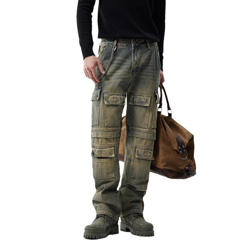 Urban Utility – Tactical Denim Cargo Pants - Cafe y Calle
