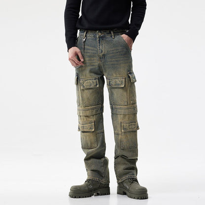 Urban Utility – Tactical Denim Cargo Pants - Cafe y Calle