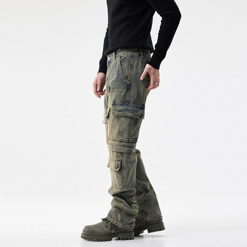 Urban Utility – Tactical Denim Cargo Pants - Cafe y Calle
