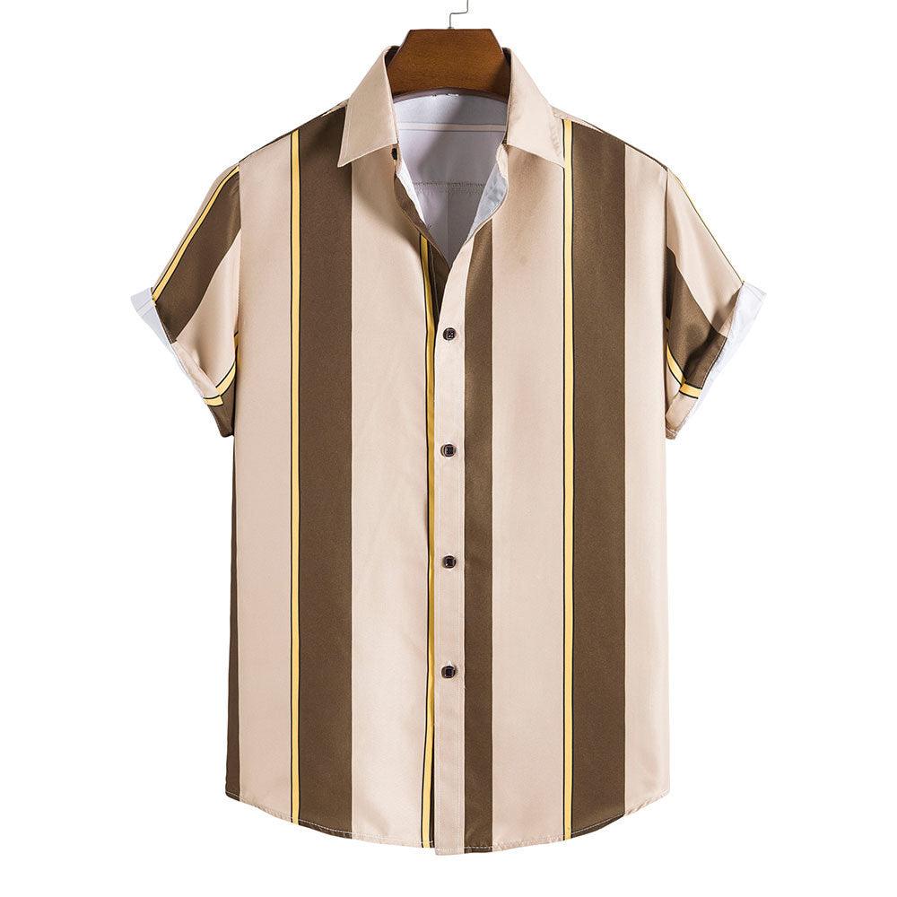 Striped Shirt For Summer - Cafe y Calle
