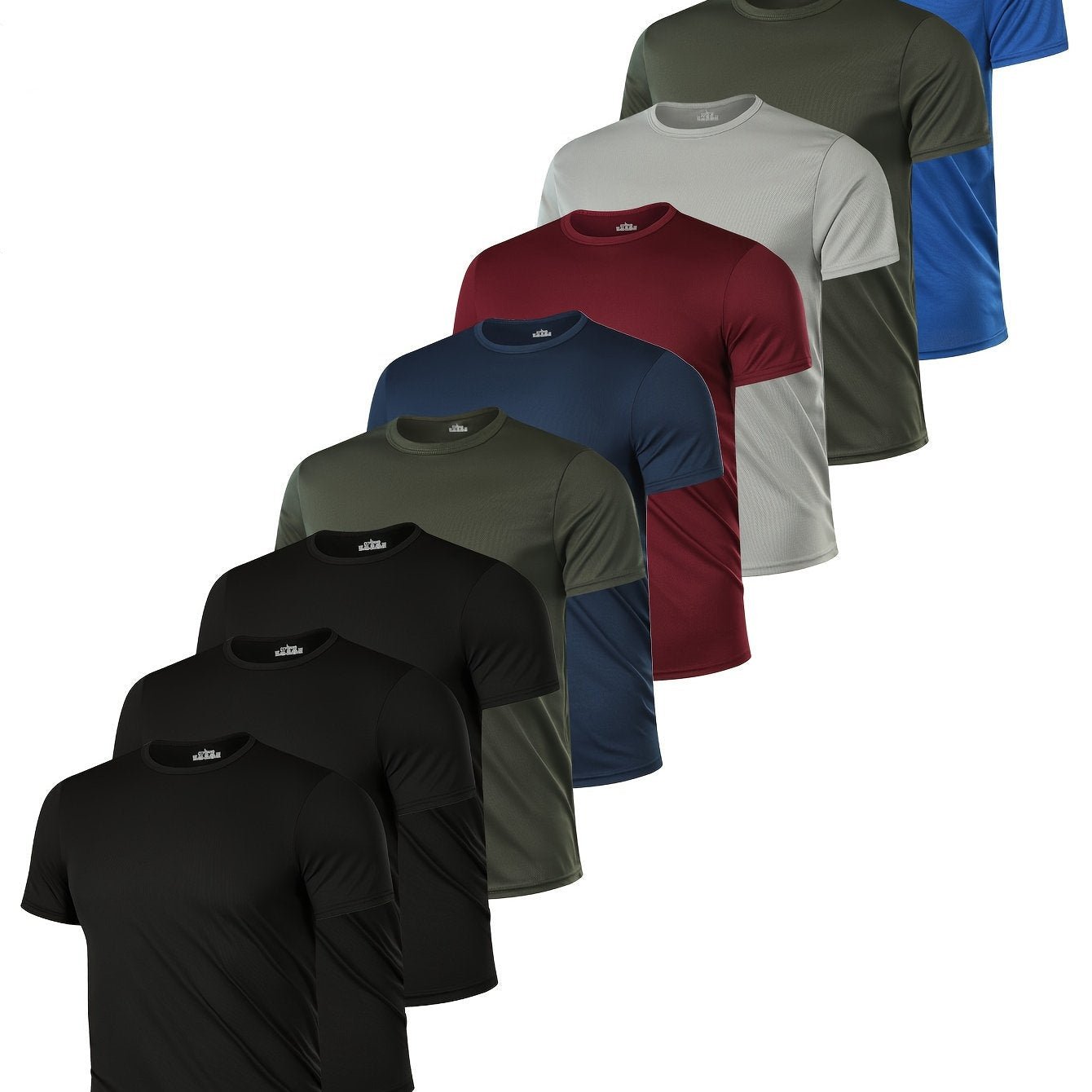 9 - Pack Premium Quick - Dry T-Shirts - Cafe y Calle