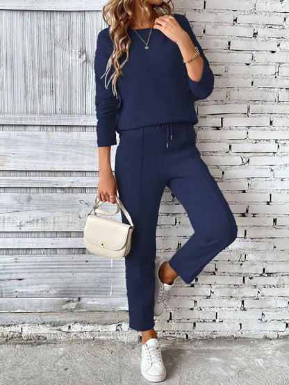 CYC Casual Drawstring Pantsuit