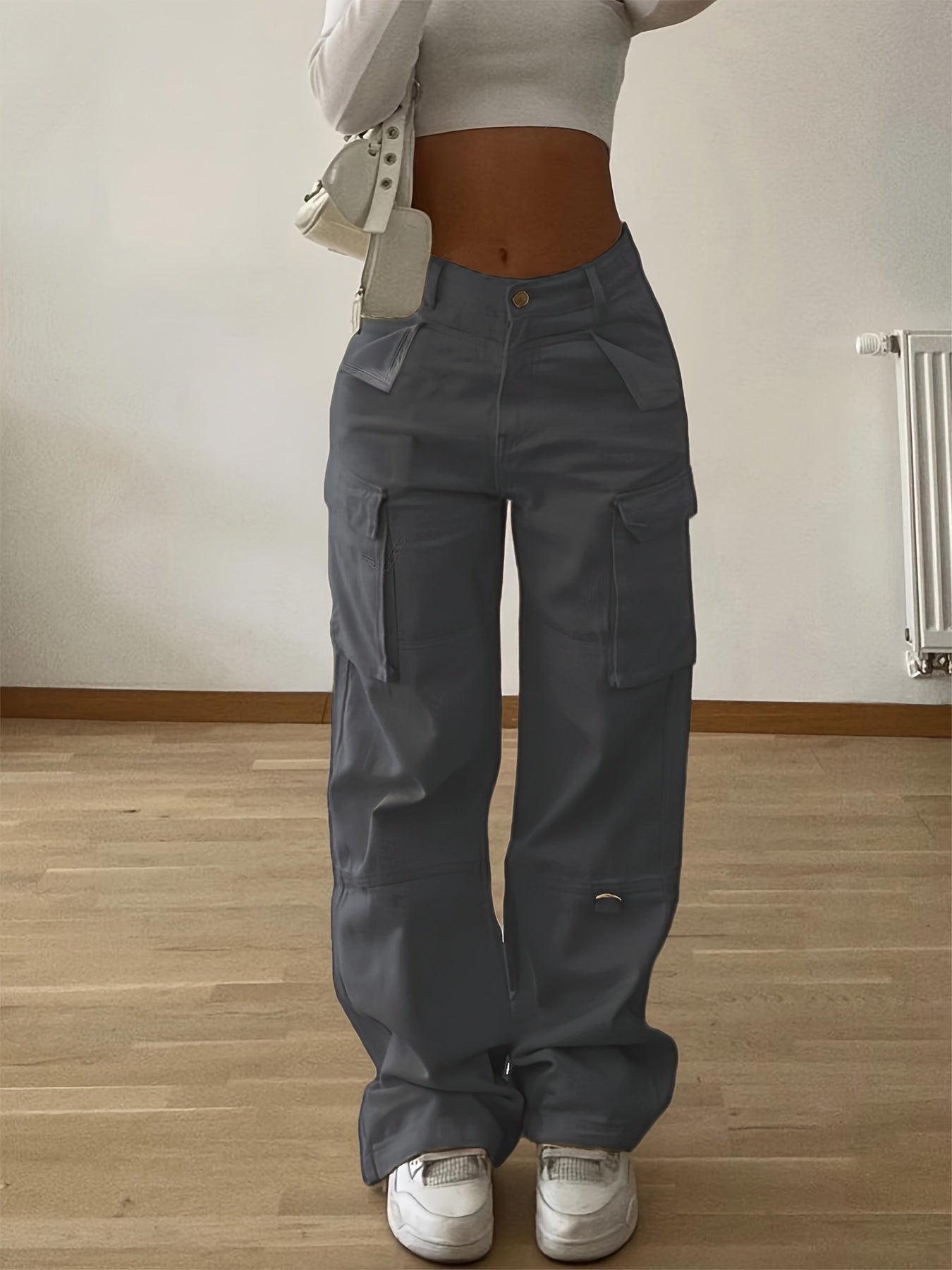 CYC gestructureerde cargobroek