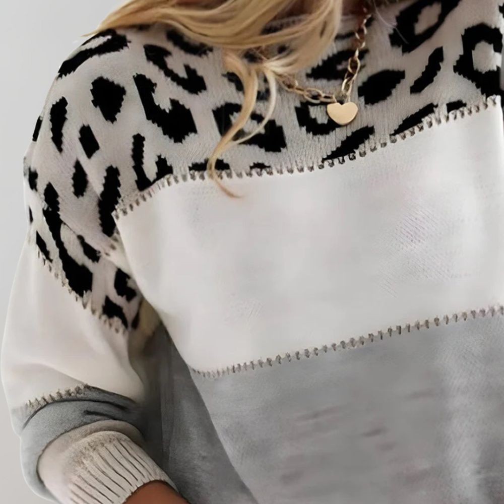 CYC™ Urban Leopard Knit Sweater