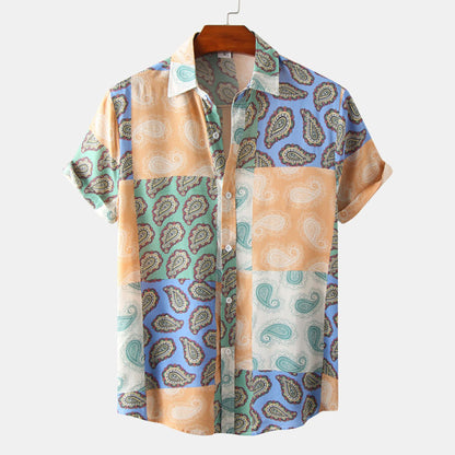 Tropical Summer Men’s Floral Shirt - Cafe y Calle