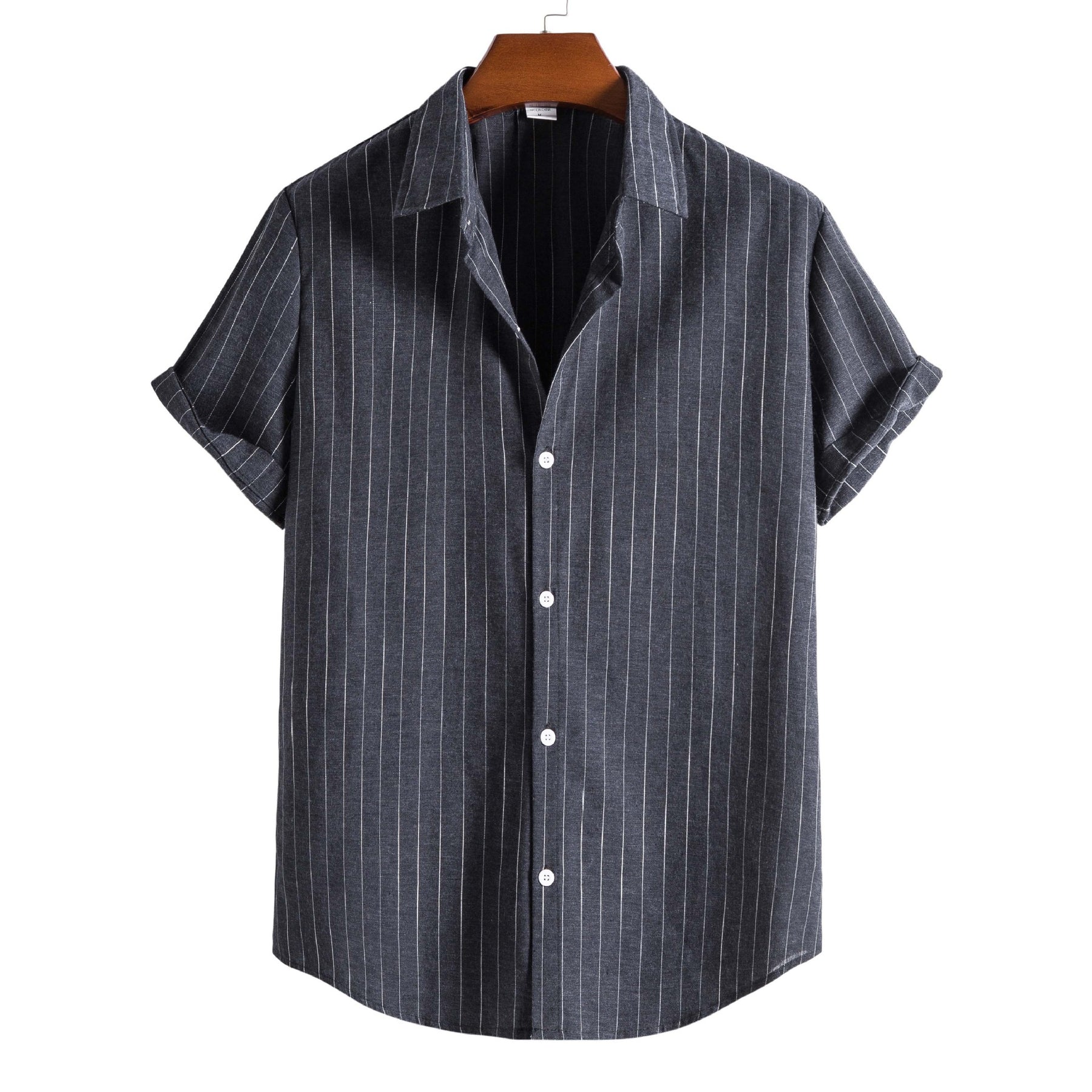 Striped Casual Shirt - Cafe y Calle