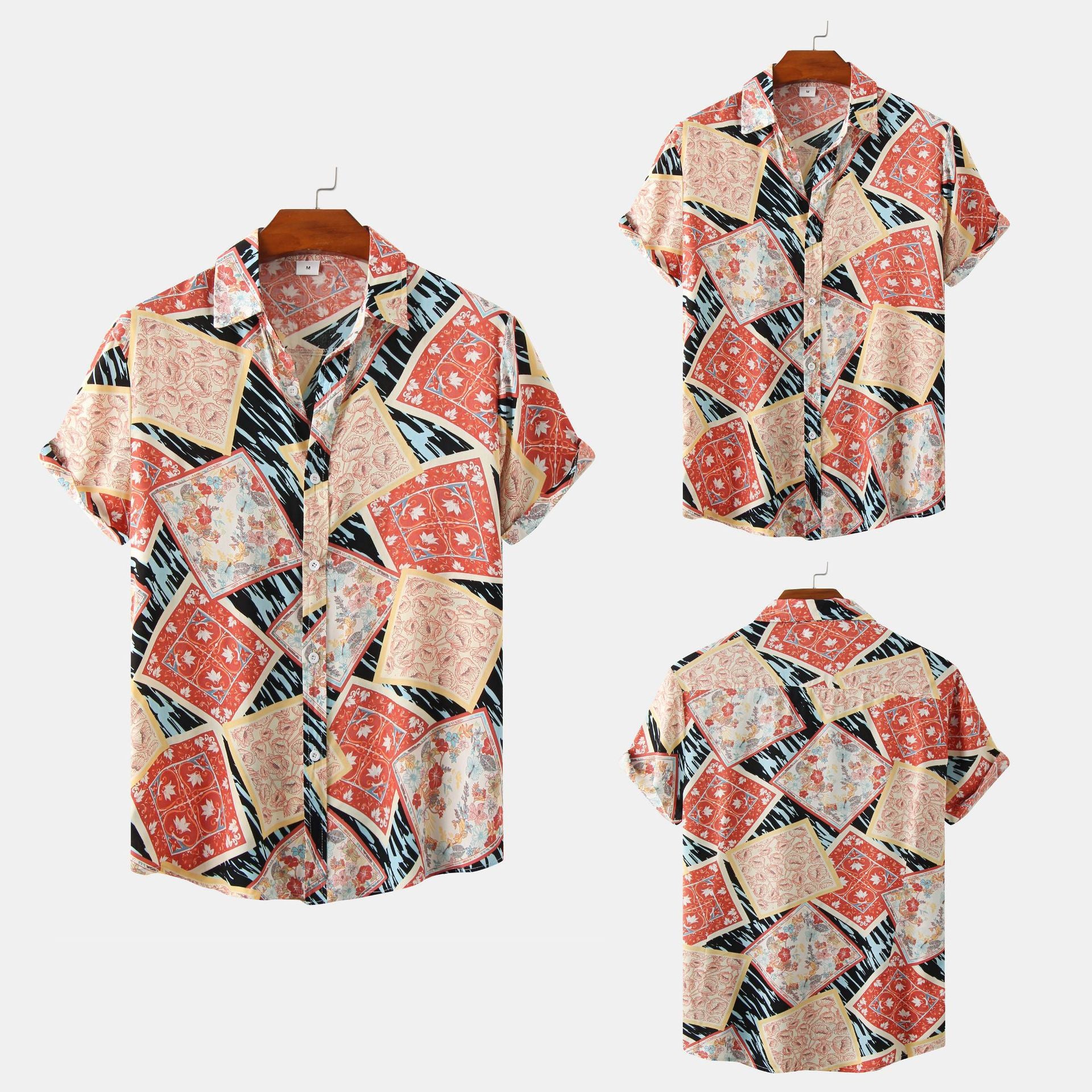 Tropical Summer Men’s Floral Shirt - Cafe y Calle