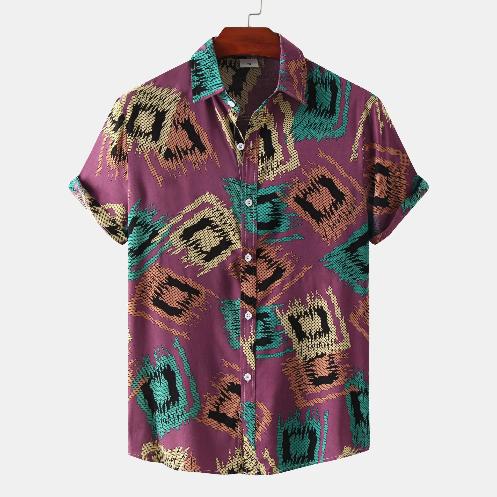 Tropical Summer Men’s Floral Shirt - Cafe y Calle