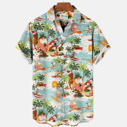 Hawaiian Printed Shirt - Cafe y Calle