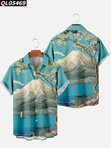 Hawaiian Printed Shirt - Cafe y Calle