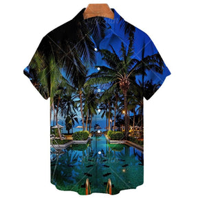 Hawaiian Printed Shirt - Cafe y Calle