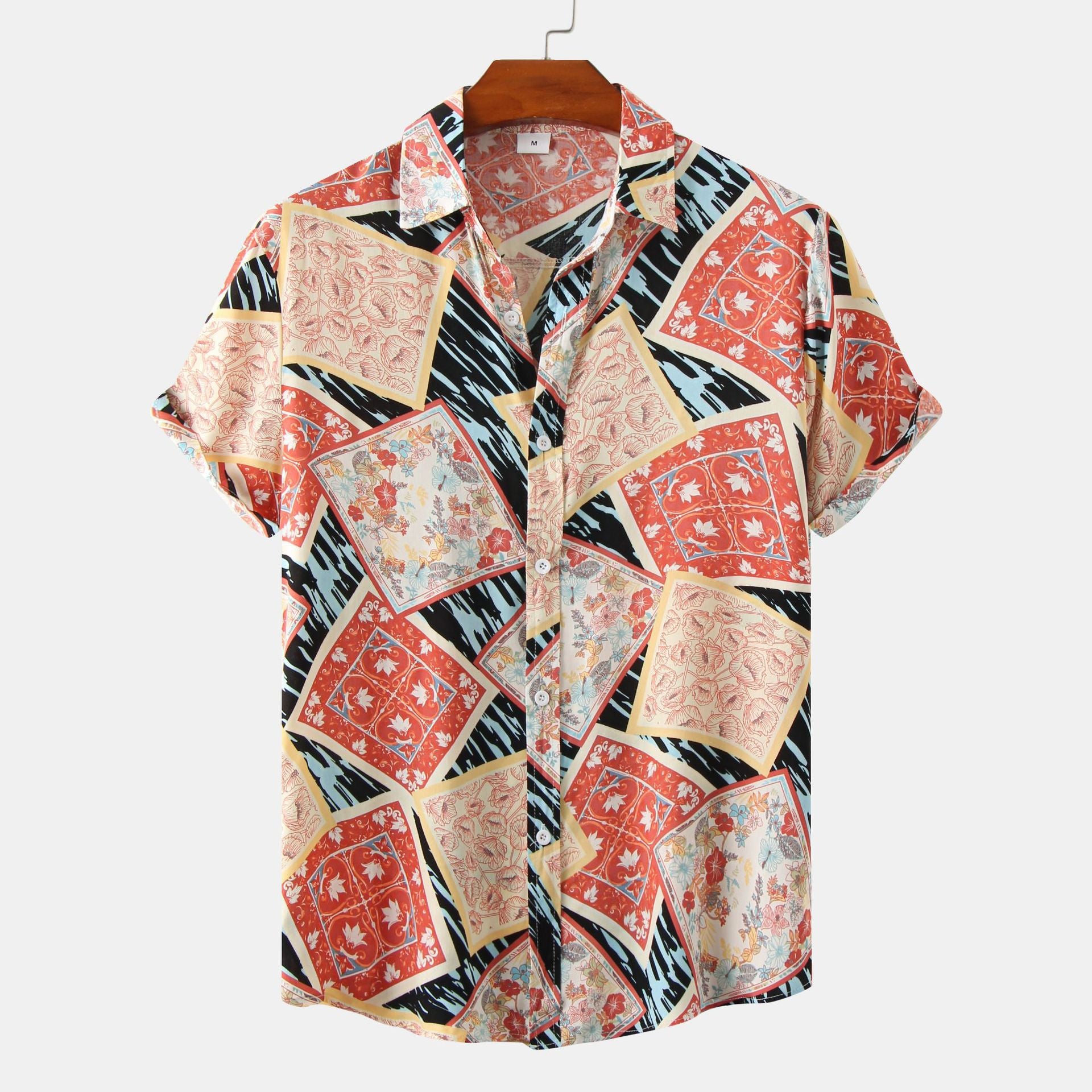 Tropical Summer Men’s Floral Shirt - Cafe y Calle