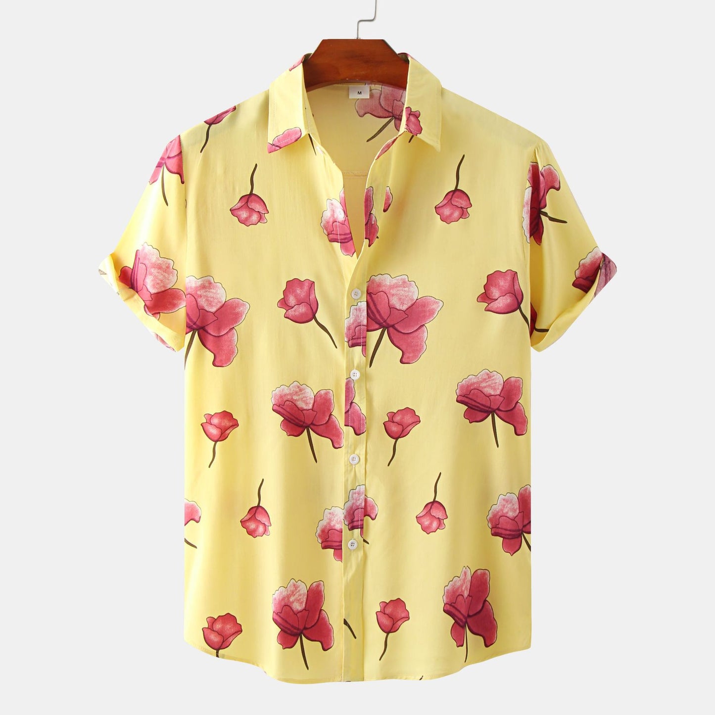 Tropical Summer Men’s Floral Shirt - Cafe y Calle